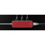 Хаб USB Rombica Type-C Chronos Red