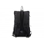 Легкий складывающийся рюкзак-мессенджер Venturer Eco, черный