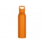 Одностенная бутылка для воды Sky, изготовленная из нержавеющей стали, 650 мл, оранжевый