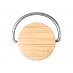 Термобутылка Мэйер из нержавеющей стали, с бамбуковой крышкой, серебристый