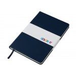 Бизнес-блокнот С3 софт-тач с магнитом, твердая обложка, 96 листов, темно-синий
