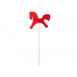 Леденец Лошадка, красный со вкусом вишни, 21 гр.