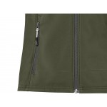 Куртка софтшел Ланглей женская, зеленый лесной