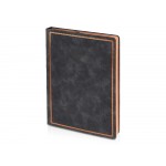 Ежедневник недатированный А4 Royal, черный с бронзовым срезом