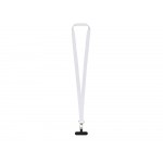 Ланъярд 2,5 см под сублимацию с трендовым карабином и узким держателем для телефона из ПЭ