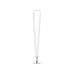 Ланъярд 2,5 см под сублимацию с 2-мя трендовыми карабинами и металлическим держателем для телефона