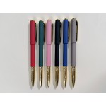 Ручка пластиковая шариковая Parliament, 0,7 мм, синие чернила, темно-синий/золотистый