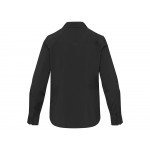 Carnelian женская рубашка из поплина - сплошной черный