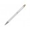 Cyrus шариковая ручка из переработанного алюминия, черный чернила - Белый