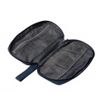 Косметичка-органайзер DULAC/ЛАВИЯ из искусственной кожи, синий нейви