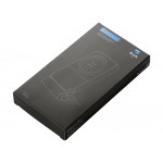 Беспроводной внешний аккумулятор с подсветкой лого и подставкой Magflash, 10000 мАч, 15 Вт, черный