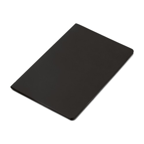 Блокнот Audrey А5 на сшивке в гибкой обложке софт-тач, черный