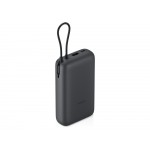 Внешний аккумулятор с встроенным кабелем Xiaomi Power Bank 20000mAh (Integrated Cable) GL Dark Gray