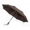Зонт складной Ontario, автоматический, 3 сложения, с чехлом, коричневый