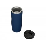 Термокружка Double wall mug C1, soft touch, 350 мл, темно-синий (Р)
