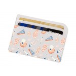 Картхолдер для 3-х карт с возможностью полноцветной  УФ-печати, софт-тач