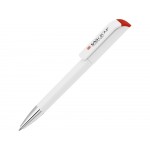 Ручка шариковая UMA EFFECT SI, белый/красный