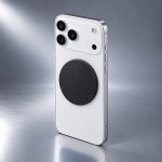Магнитный стикер для смартфона  МагСлип, черный