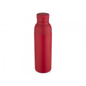 Illuminate бутылка-термос для воды с двойными стенками объемом 650 мл из переработанной нержавеющей стали, сертифицированной по стандарту RCS - Красный