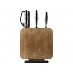 Набор кухонных ножей с блоком, NADOBA, серия VERA