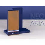 Внешний аккумулятор Rombica NEO ARIA Sienna, 10000мАч, Soft-touch, PD, QCharge, Type-C, охра/синий