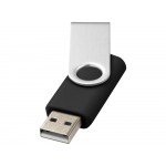 USB-флешка на 16 Гб Rotate Basic, черный