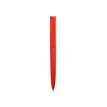 Ручка пластиковая шариковая Umbo, красный/белый
