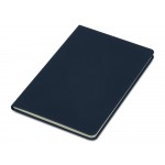 Блокнот в твердой обложке A5 Виспи в клетку, темно-синий