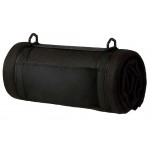 Плед Нежность с плечевым ремнем, черный Плед Нежность с плечевым ремнем, черный