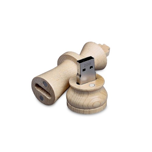 Флешка Ферзь на 8 Гб, натуральный