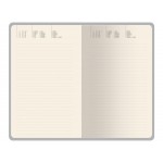 Ежедневник недатированный А5 Morandi. Пыльная роза с нашивкой, пыльно-розовый