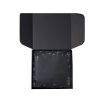 Подарочный набор с перчатками, термосом и чаем, серый