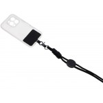 Ремешок на шею для телефона Нэко, черный