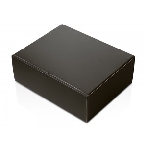 Коробка подарочная Raven, XL , черная, вн. размер 300х235х105 мм., горизонтальная