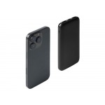 Набор из внешнего акуумулятора и универсального кабеля с подсветкой лого Reserve LED, 10000mAh, черный