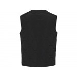 Quartz утепленный жилет унисекс из переработанного материала GRS - сплошной черный