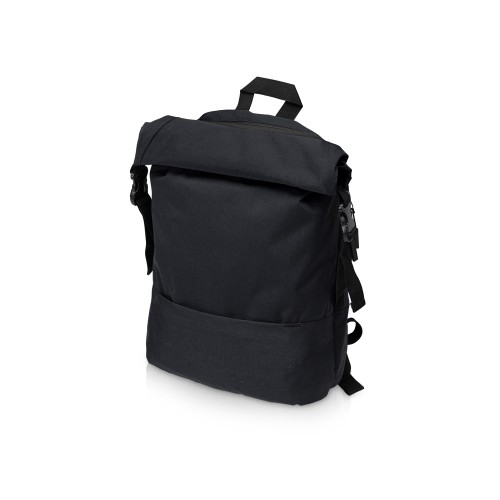 Рюкзак Shed водостойкий с двумя отделениями для ноутбука 15'', черный (P)