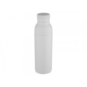 Illuminate бутылка-термос для воды с двойными стенками объемом 650 мл из переработанной нержавеющей стали, сертифицированной по стандарту RCS - Белый