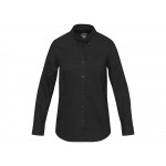 Sphene женская рубашка оксфорд - сплошной черный