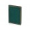 Ежедневник недатированный А4 Royal, зеленый с бронзовым срезом