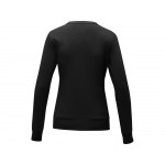 Женский свитер Zenon с круглым вырезом, черный
