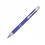 Шариковая ручка Moneta из переработанного алюминия (черные чернила) - Королевский синий