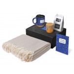 Подарочный набор Re:y. Nest с пледом, кружкой и вареньем