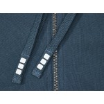 Толстовка Арора мужская с капюшоном, серо-синий