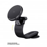 Автомобильный держатель MageSafe QI2 Flex, черный, Deppa