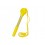Ручка шариковая с емкостью для мыльных пузырей, желтый (Р)