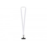 Ланъярд 2,5 см под сублимацию с большим карабином и узким держателем для телефона из ПЭ