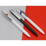 Ручка шариковая UMA SKY M, белый/красный