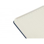 Бизнес-блокнот С3 софт-тач с магнитом, твердая обложка, 96 листов, темно-синий