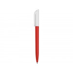 Ручка пластиковая шариковая Миллениум Color BRL, красный/белый